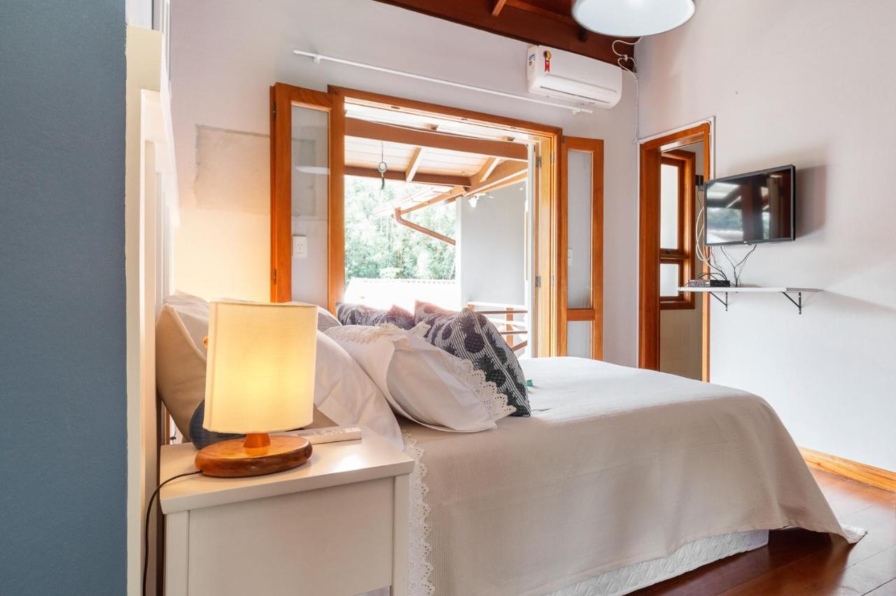 Casa Paradisiaca Na Lagoa Da Conceicao Florianópolis Exteriör bild
